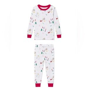 LAKE Kids Long-Long Set in Night Before Christmas Size 5 UNISEX NWOT